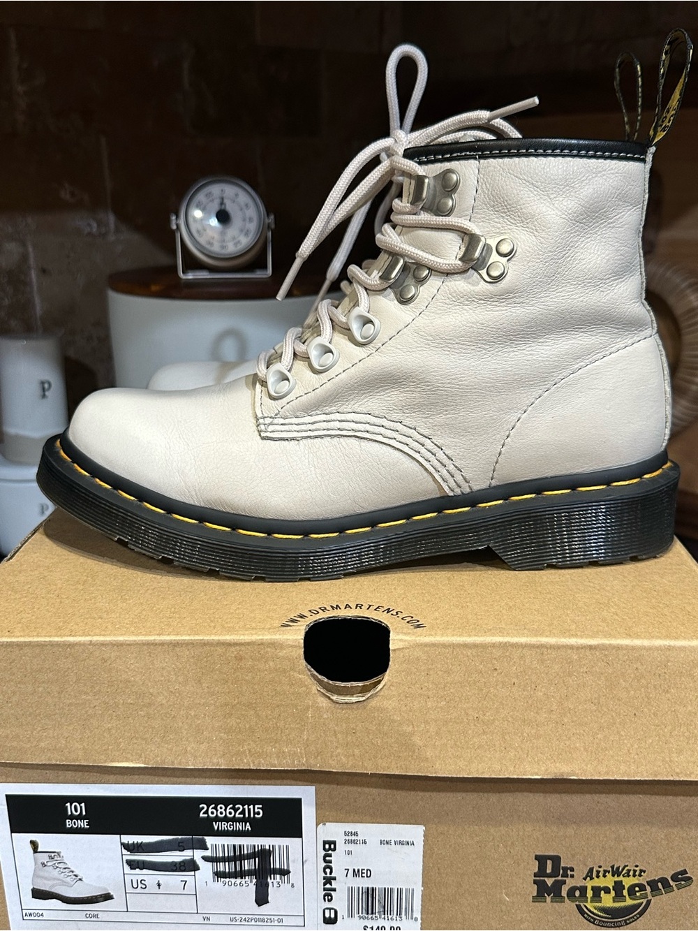 Dr. Marten Virginia Lace Up Combat Boot